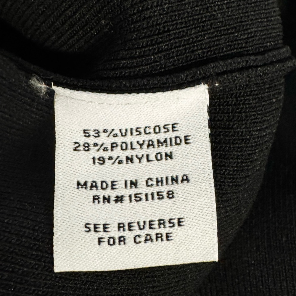 525 America Black Midi Dress Size Small, NWT - Picture 9 of 10